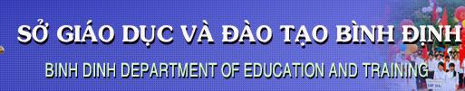 Sở GD&ĐT Bình Định