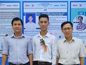 Nam sinh đạt giải thưởng sáng tạo của Bộ Giáo dục