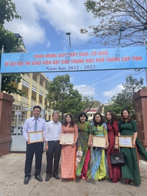 TỔNG KẾT HỘI THI GIÁO VIÊN DẠY GIỎI THPT CẤP TỈNH NĂM HỌC 2022-2023