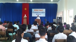 58 học sinh của tỉnh Bình Định tham dự kỳ thi chọn học sinh giỏi quốc gia THPT năm 2016